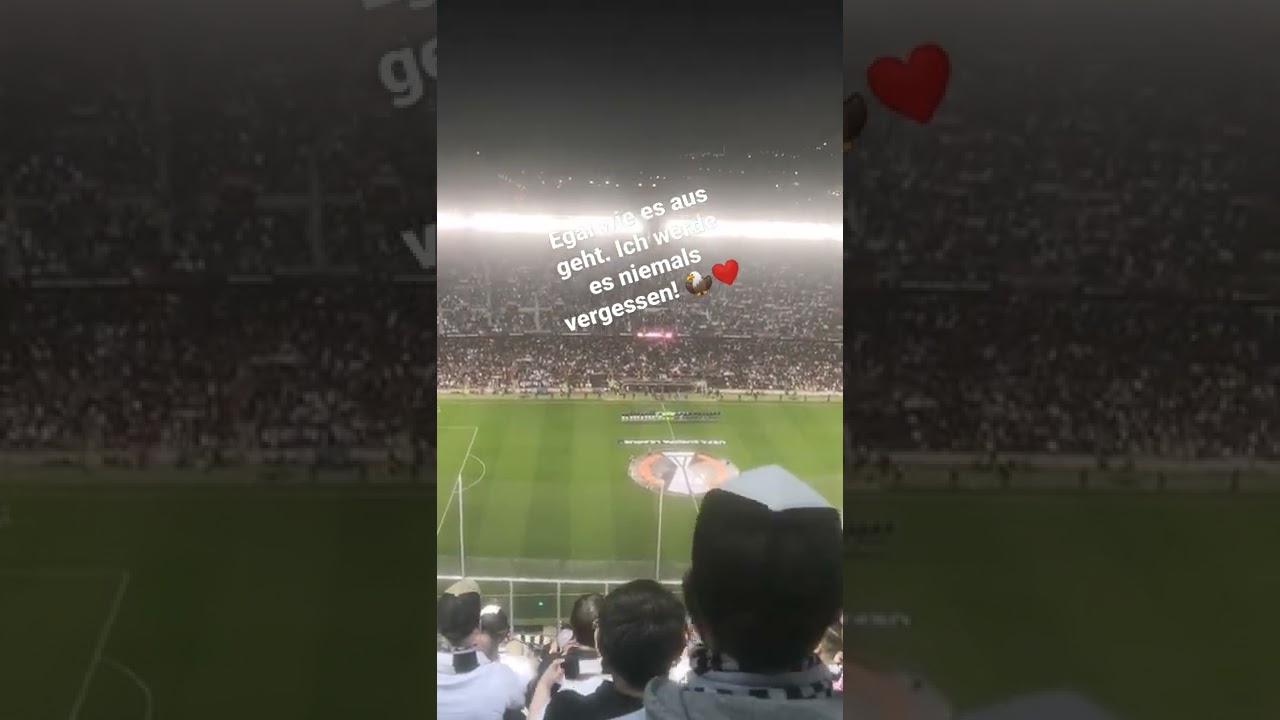 Die Eintracht im Camp Nou - bei einem offiziellen Spiel! #SGE #SGEuropa #BarcaSGE