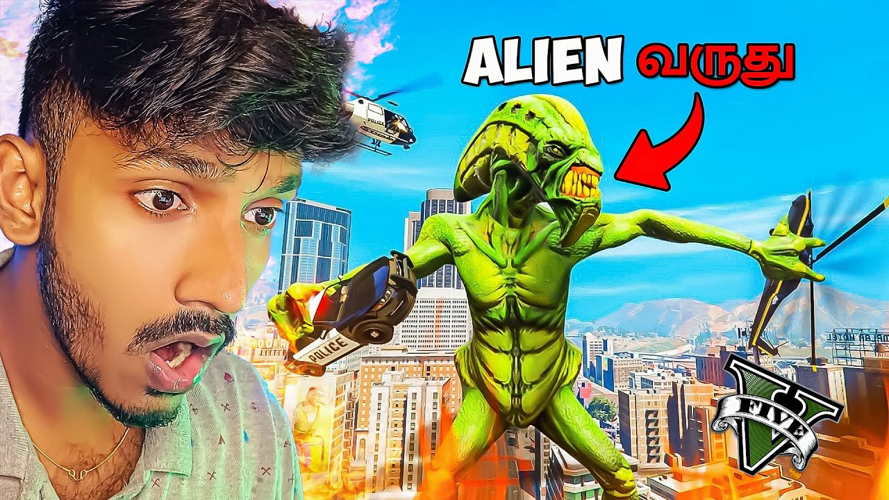நான் ஒரு Alien 👽 Found Alien House  in GTA 5 mods  (தமிழ்)