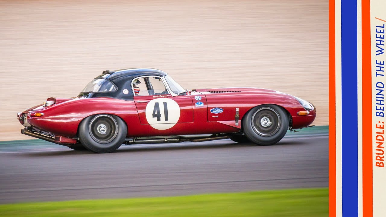E-Type Jaguar 20 Min Race Stint - Alex Brundle