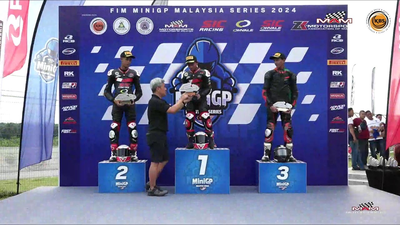 🔴[LIVE] FIM MINIGP SERIES ROUND 1 - TANGKAK, JOHOR