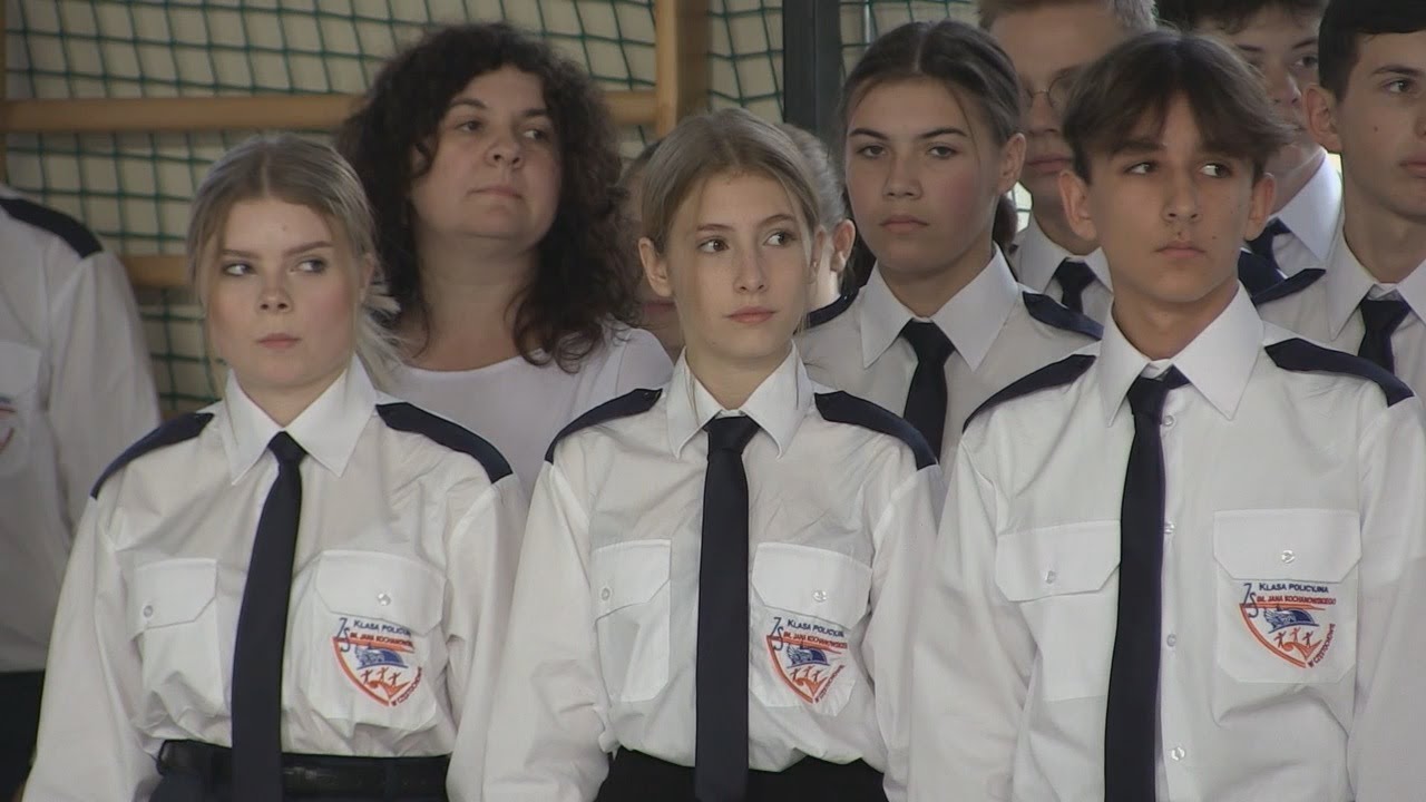 Ślubowanie w ZS im. Kochanowskiego