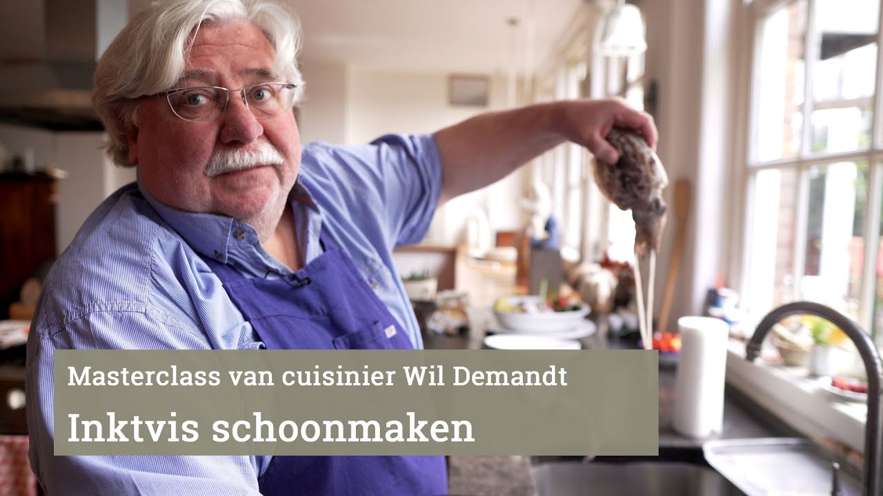 Pijlstaartinktvis en sepia schoonmaken, een masterclass