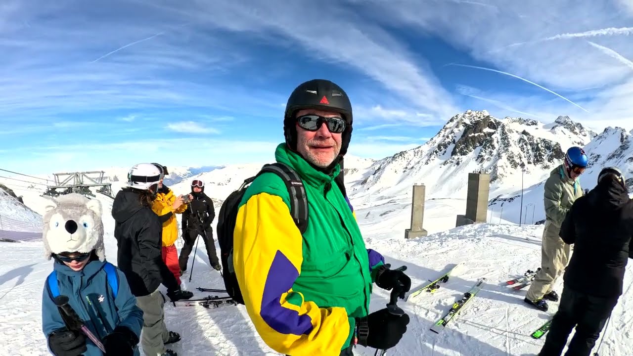 Orelle / Val Thorens - 3 Valleys - Les 3 Vallées - Col de Thorens & Piste Lory - 17/02/2025