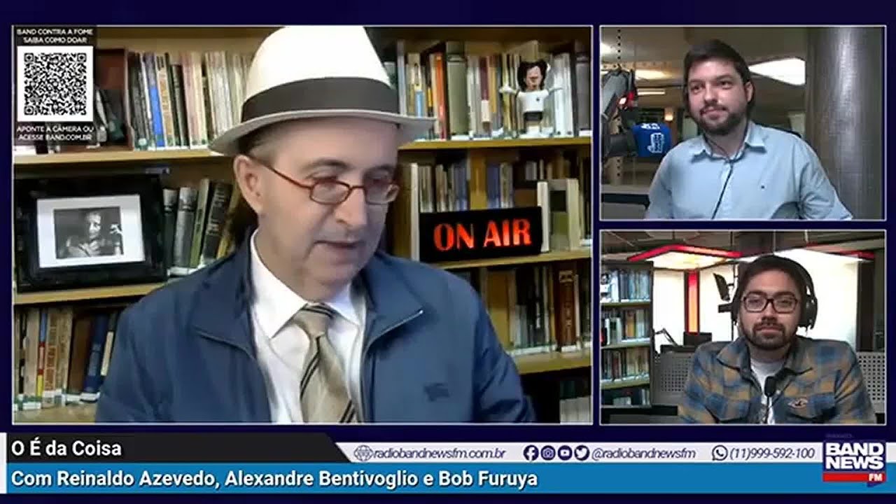 Reinaldo Azevedo: “Embaixador” Crivella é uma piada sinistra contra o Brasil