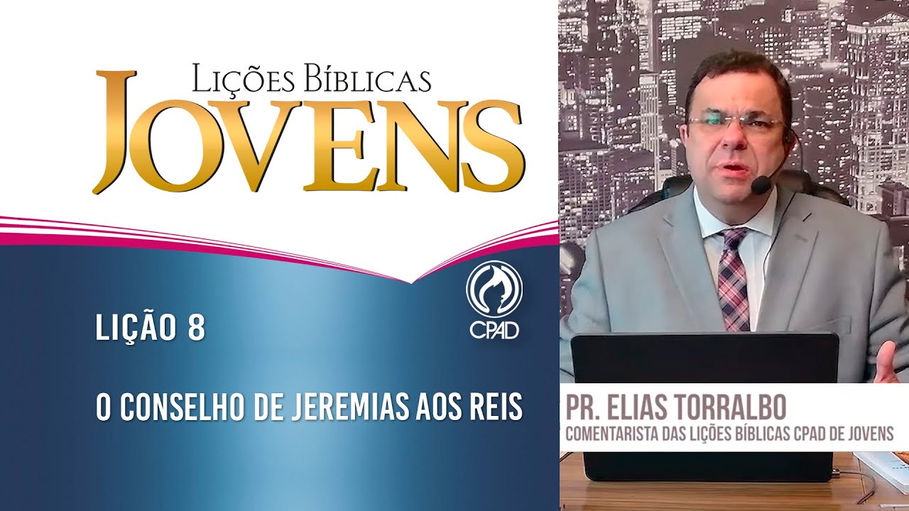 Lição 8 - Lições Bíblicas Jovens - 4º Trimestre de 2025 - CPAD