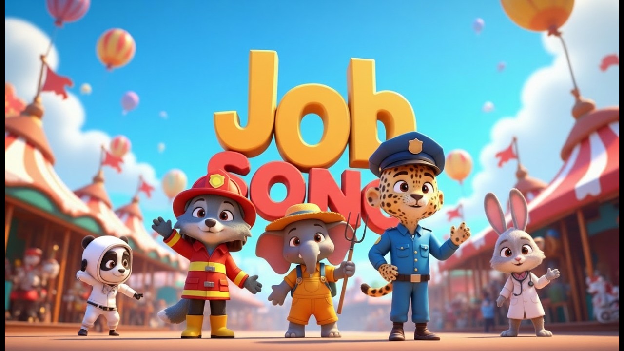 Jobs Song for Kids | Educational Song | Science in Song