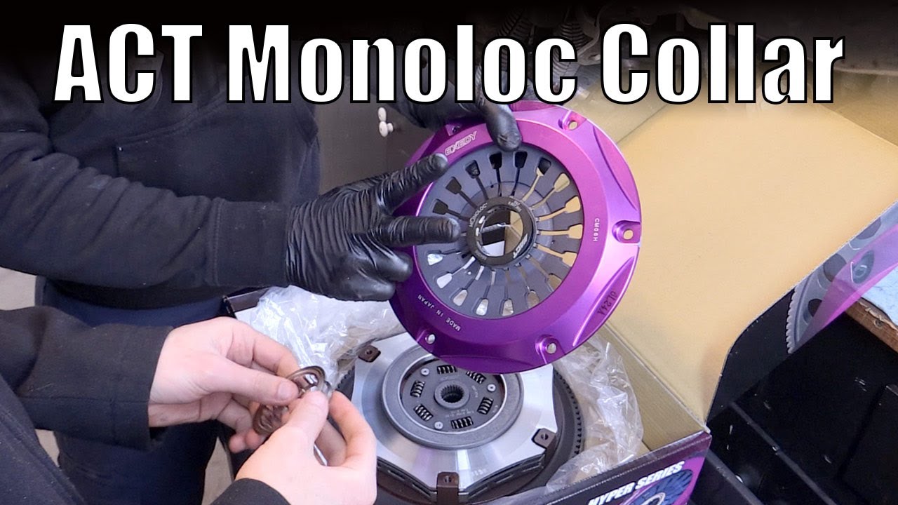 ACT Monoloc Collar Install // EVO Wedge Collar // EVO Throw Out Bearing