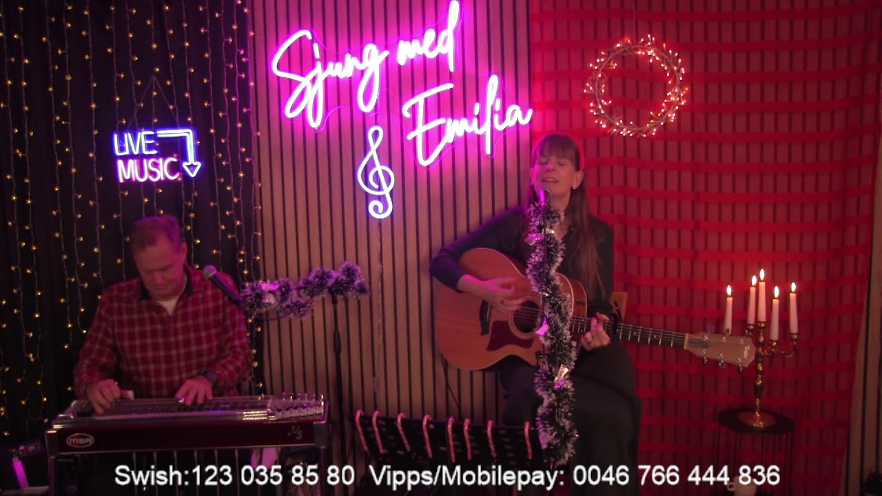 Sjung med Emilia & P-O LIVE Jul-special 🌟🎁🎄