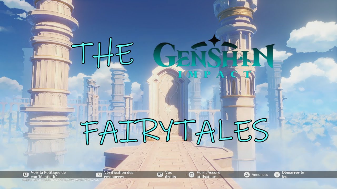 [parodie] The genshin fairytales (Disney X Genshin Impact)