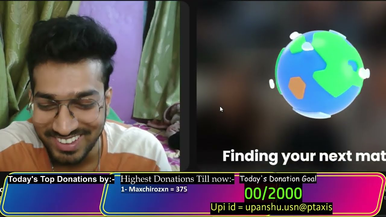 India's Best Streamer on Monkey app Live Omegle Livestream