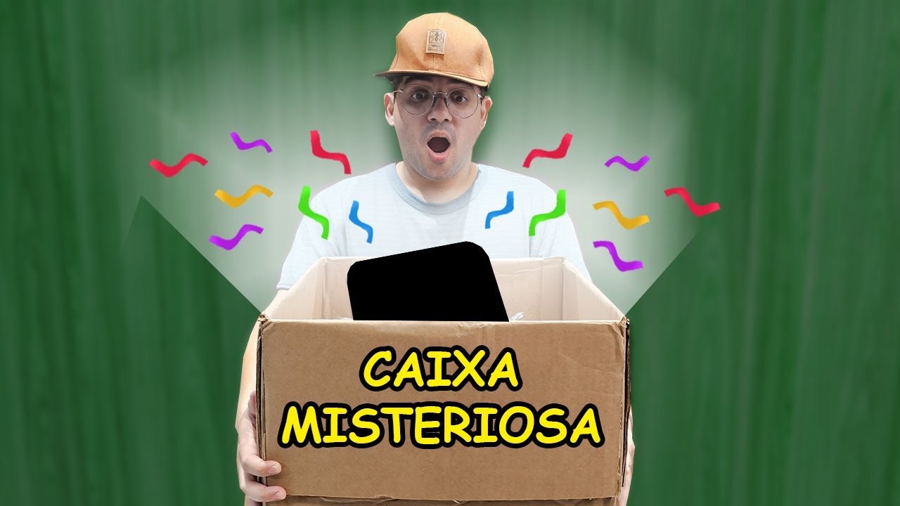 APARECEU UMA CAIXA MISTERIOSA GIGANTE NA MINHA CASA!