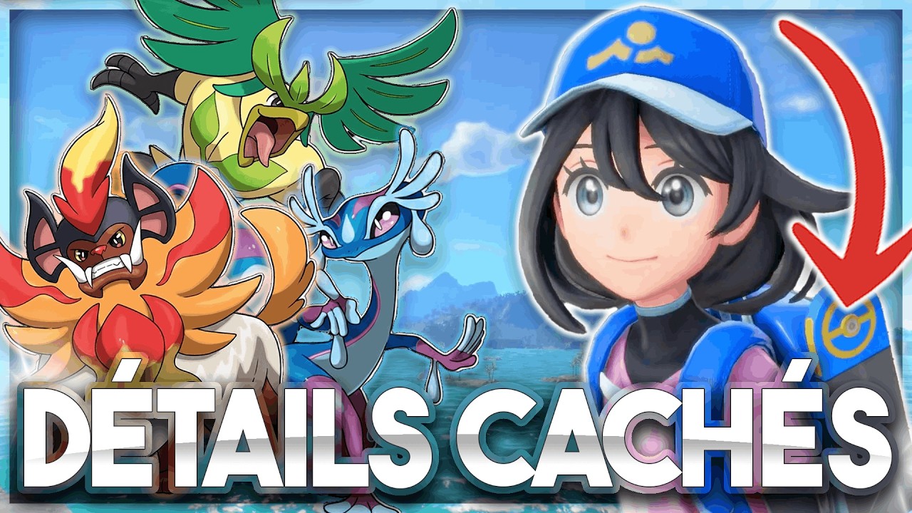 Ces SECRETS dans l'annonce de Pokémon Vents et Vagues !