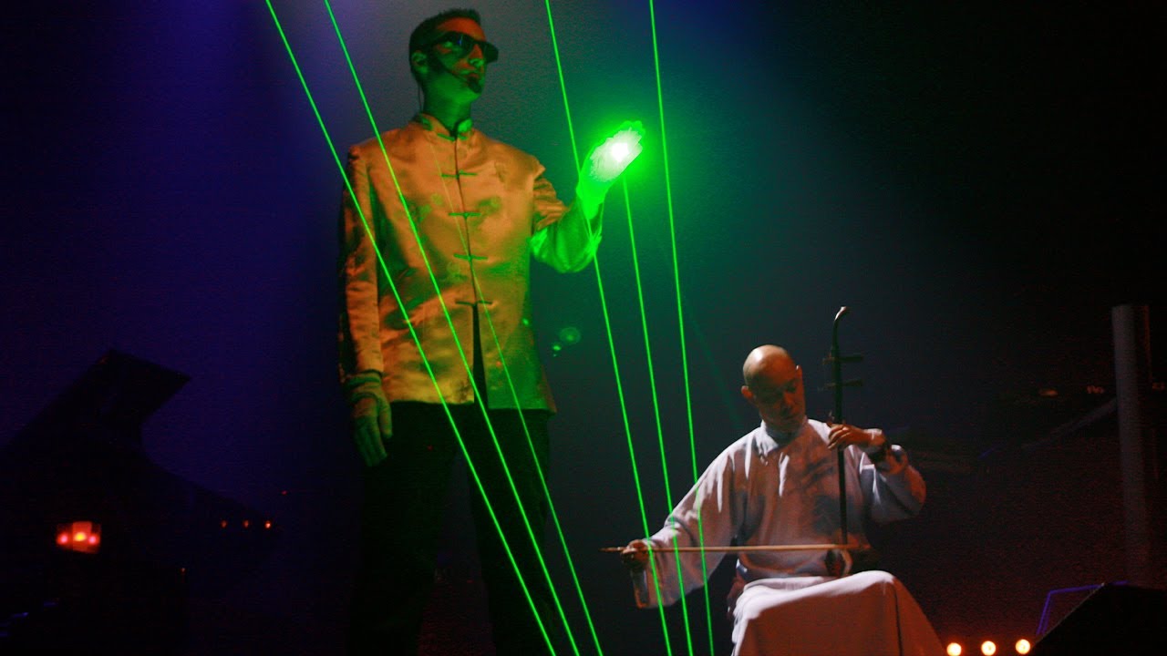 Time Composer - Hall of Supreme Harmony Ft. Guo Gan (Live Laser harp & Erhu)