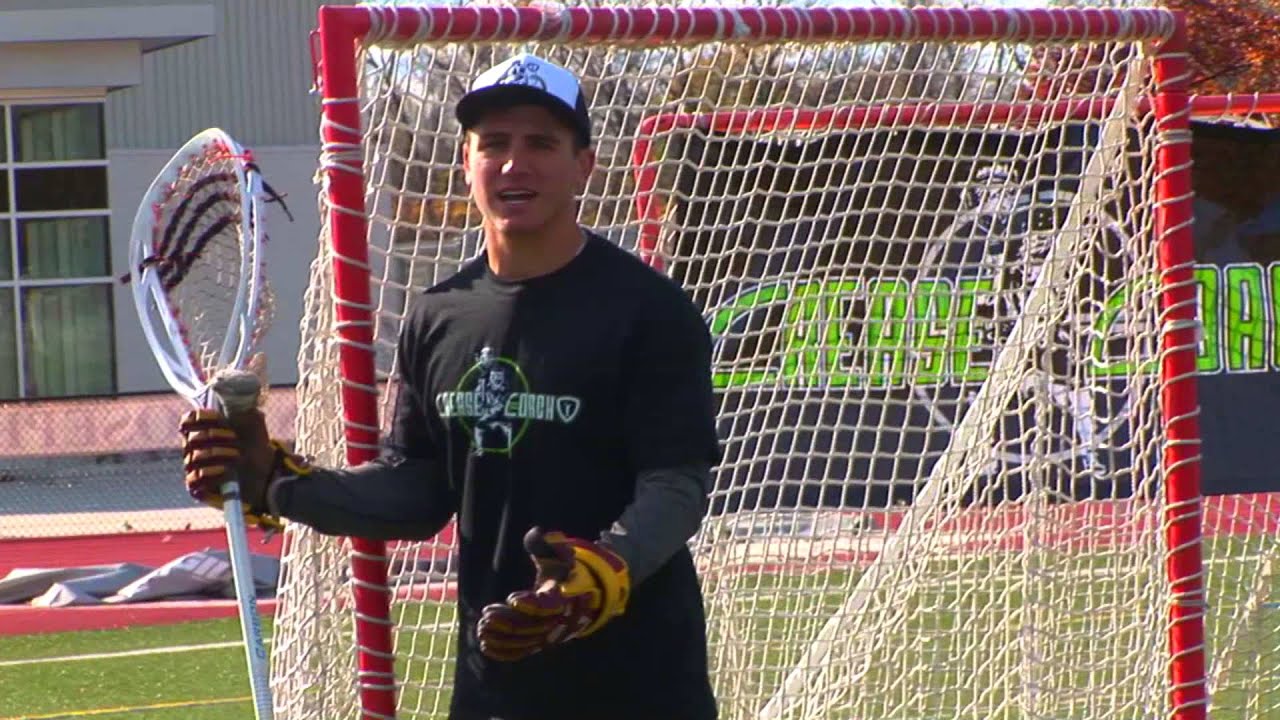 Crease Coach- Lacrosse Goalie Coach Johnny Rodriguez on defending  low angle shots