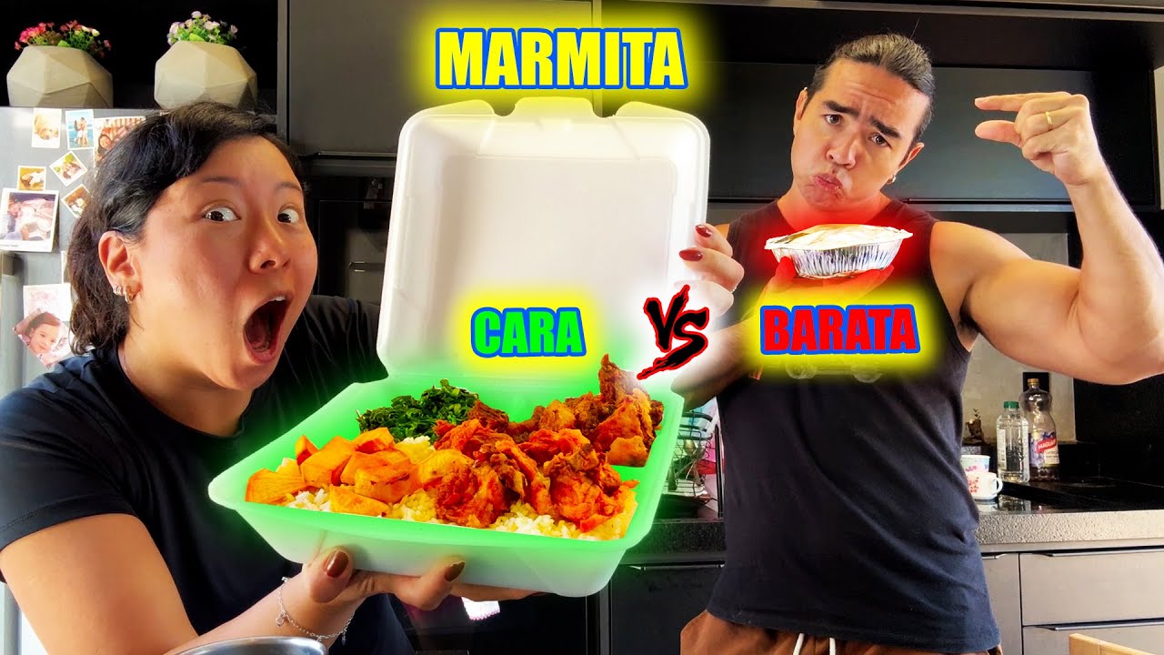 MARMITA CARA Vs BARATA | Família Maromba