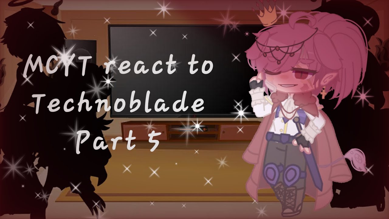 || Dream SMP reacts to Technoblade || Part 5 || Gacha club ||
