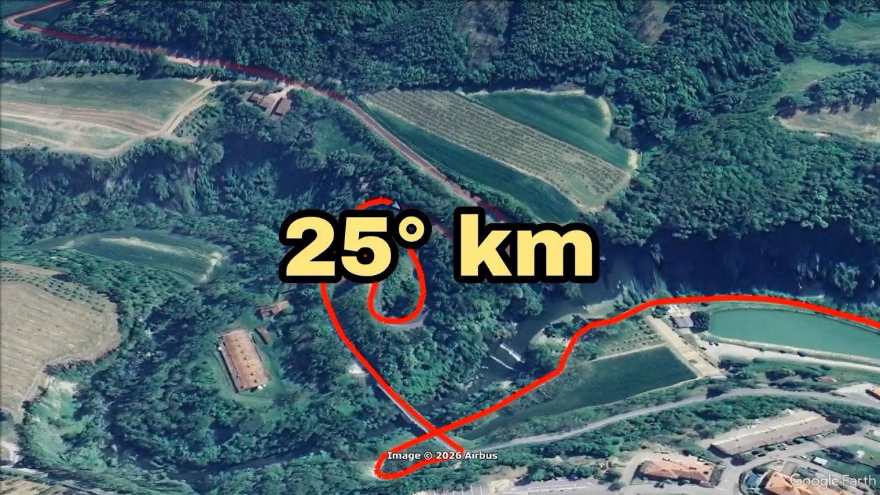 50 Km di Romagna | Il percorso in volo 3D / The Course in 3D Flight