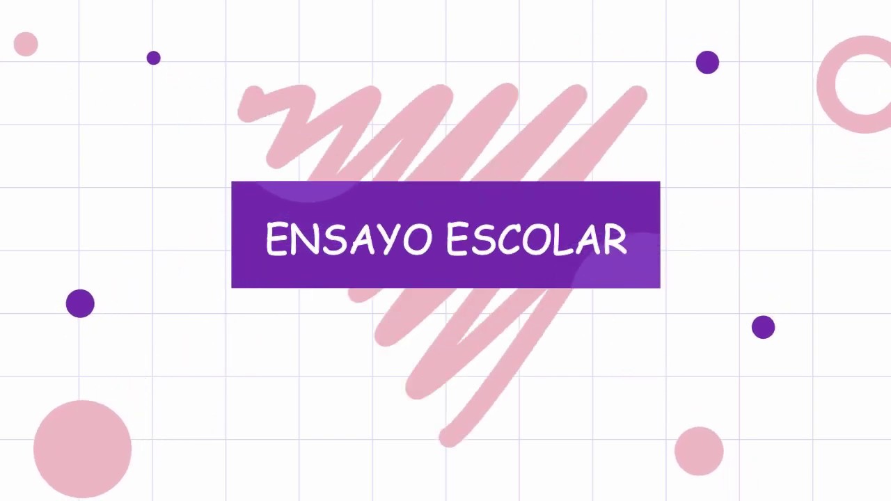 INTRODUCCI&Oacute;N DEL ENSAYO ESCOLAR