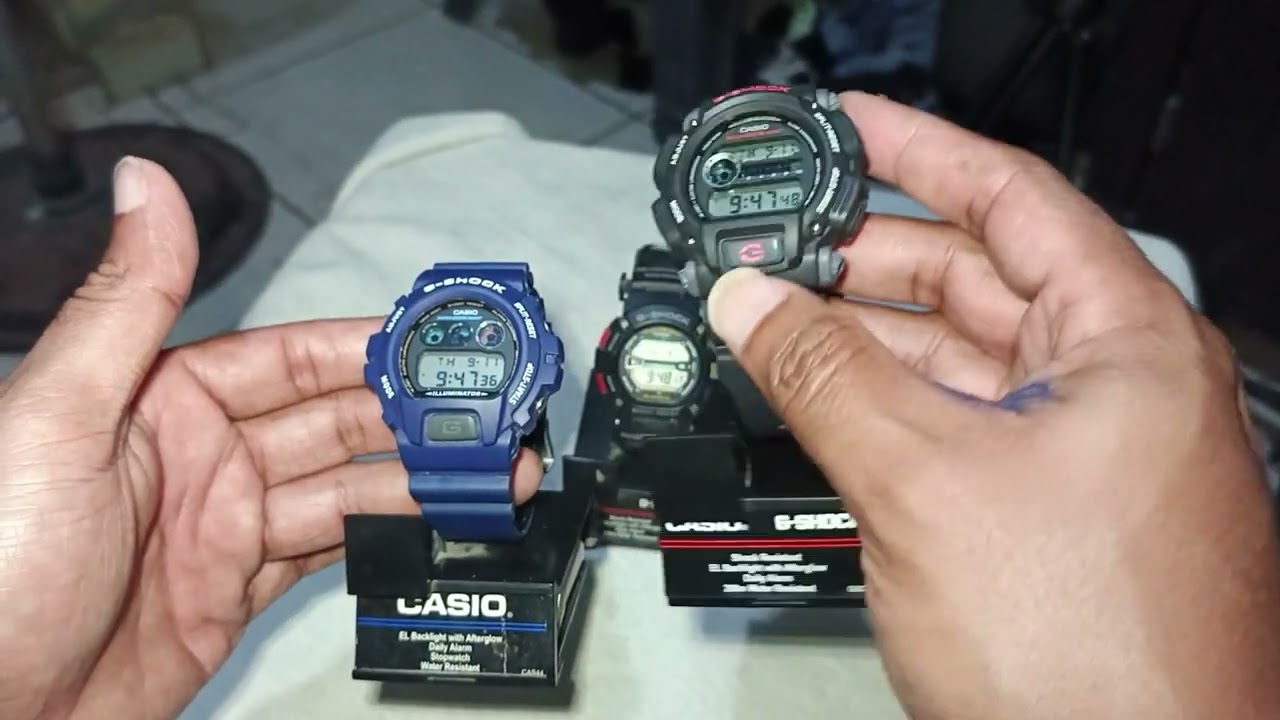 Adquirí el Casio G-shock DW-9052 en Amazon, y otras reseñas de los G-shock DW-6900 y Mudman G-9000.