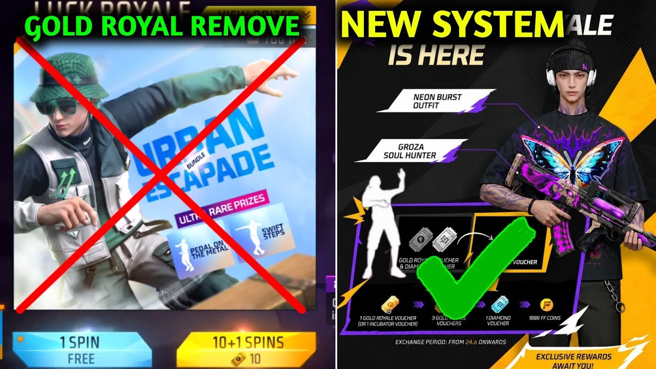 New Gold Vault System Full Details Free Fire