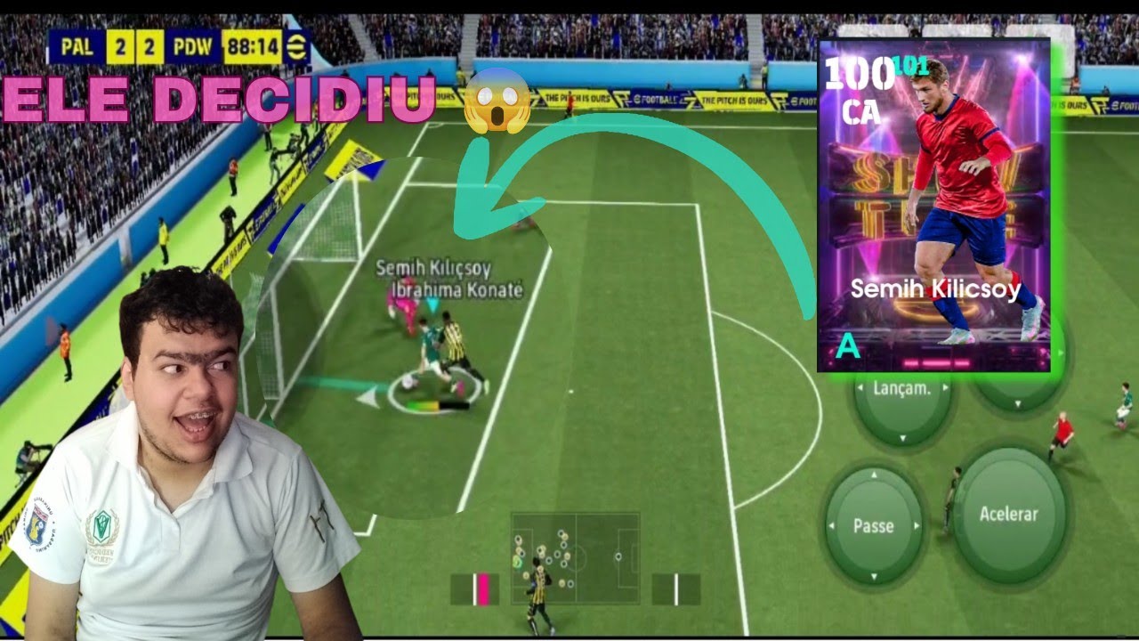 semih show time super reserva–Modo Carreira 😱⚽–efootball 2026 mobile