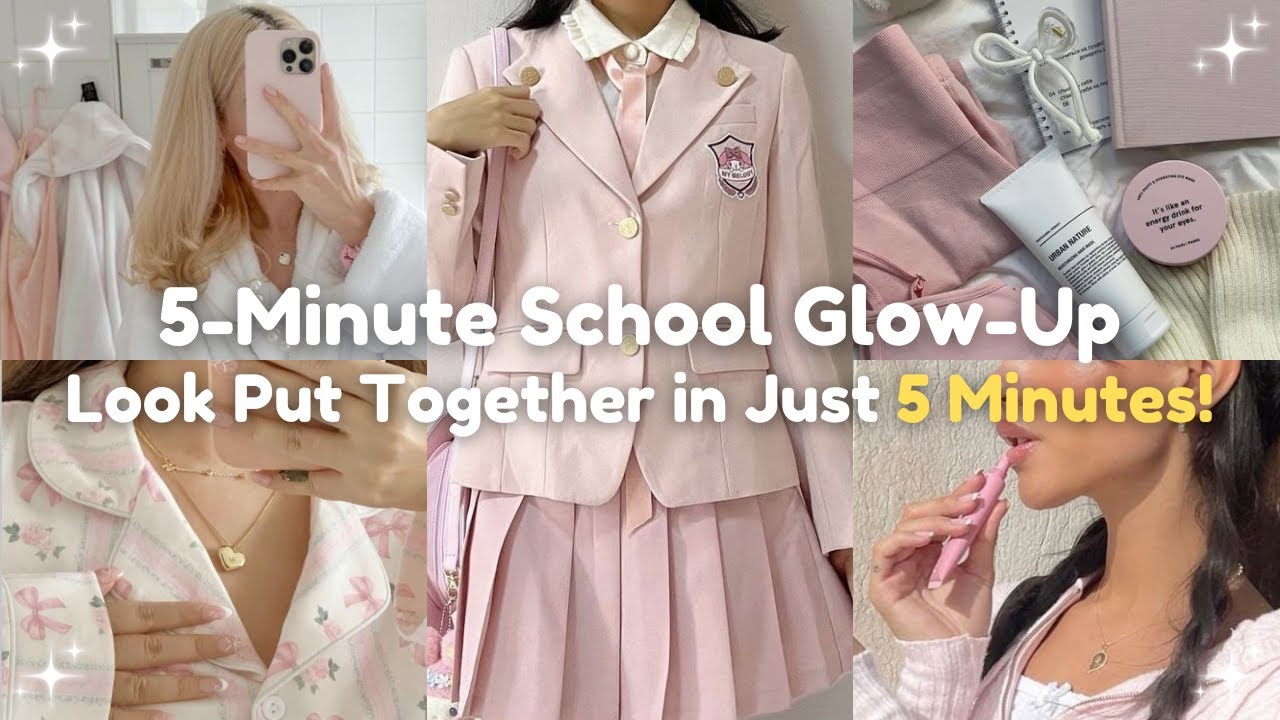 How to Instantly Look Good in 5 Minutes Before School ⚝ (Even if You&rsquo;re Running Late!)