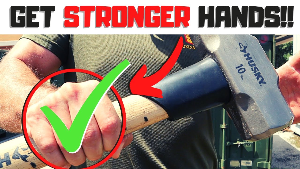 US Marine - Sledge Hammer Grip Strength | Michael Eckert