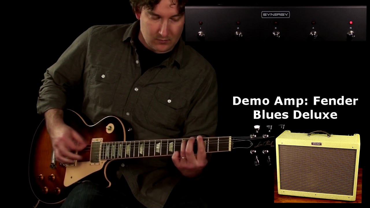 Andy from PGS/Tone Report demos the new Synergy Amps Syn2 preamp and modules through a Fender BDri