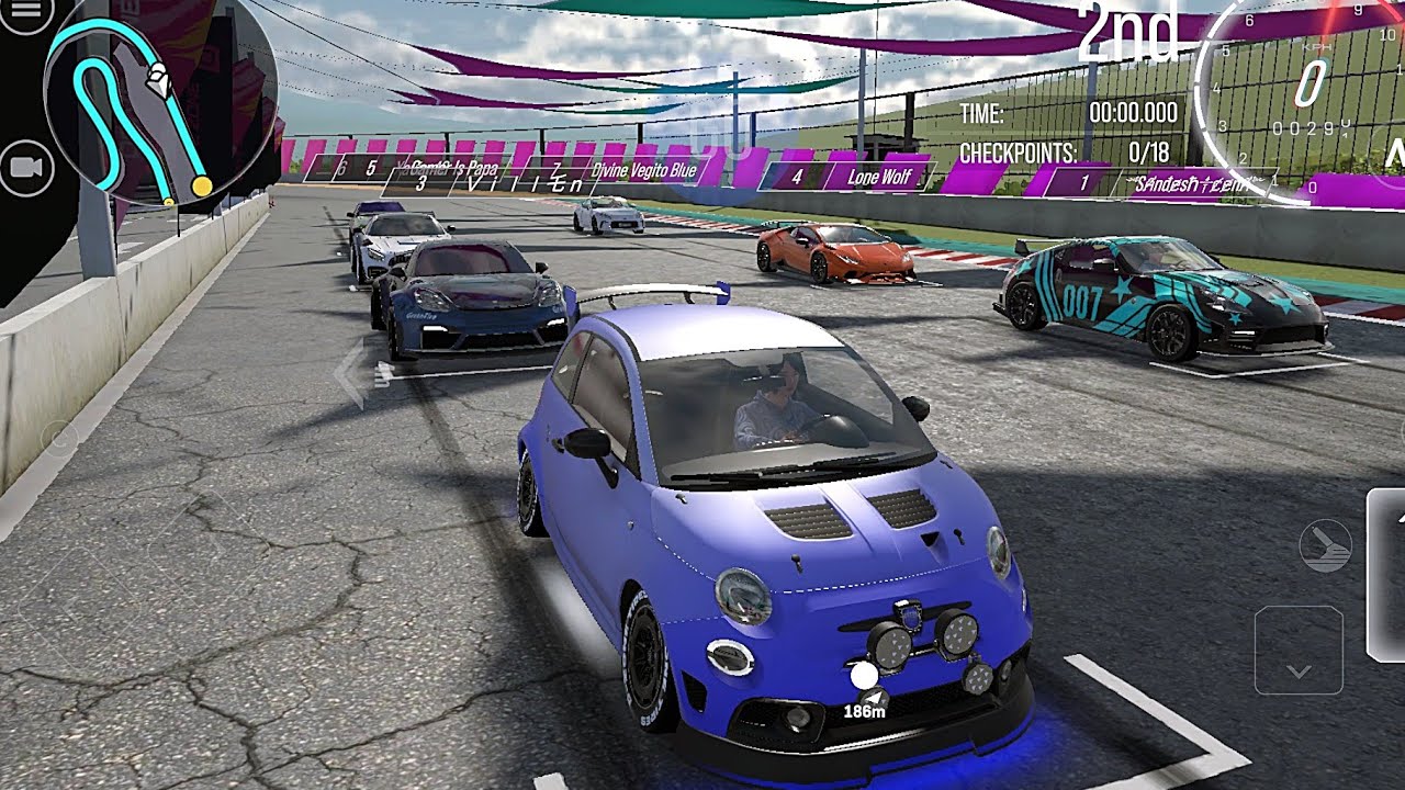 Drive Zone Online || Max CP Mini - A Class Circuit Race, Street Racing Gameplay