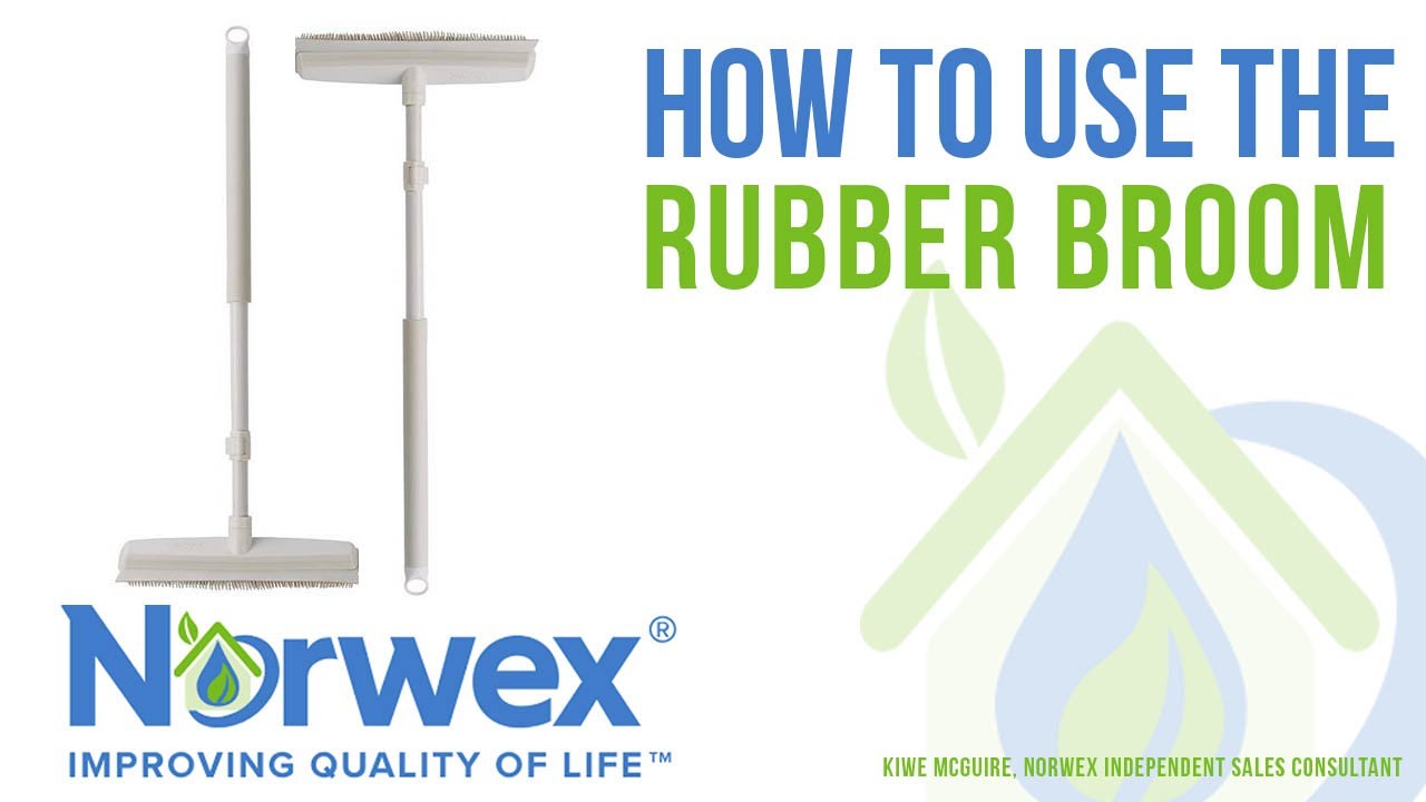 How to use the Norwex Rubber Broom: Tackling a tweens bedroom carpet