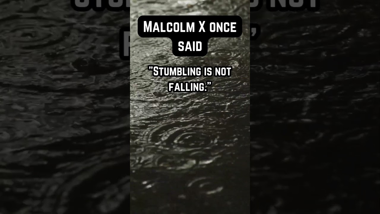 Malcolm X's POWERFUL Message on Resilience: 