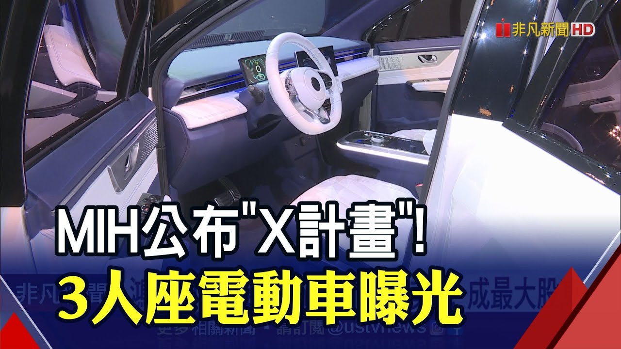 3人座電動車65萬有找？解密鴻海MIH