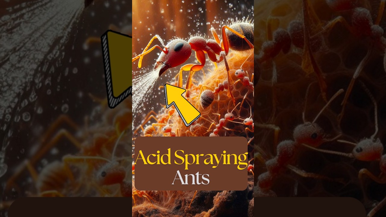 Wood Ants: Nature&rsquo;s Acid-Spraying Defenders. #ants #woodants #formicarufa #antfacts