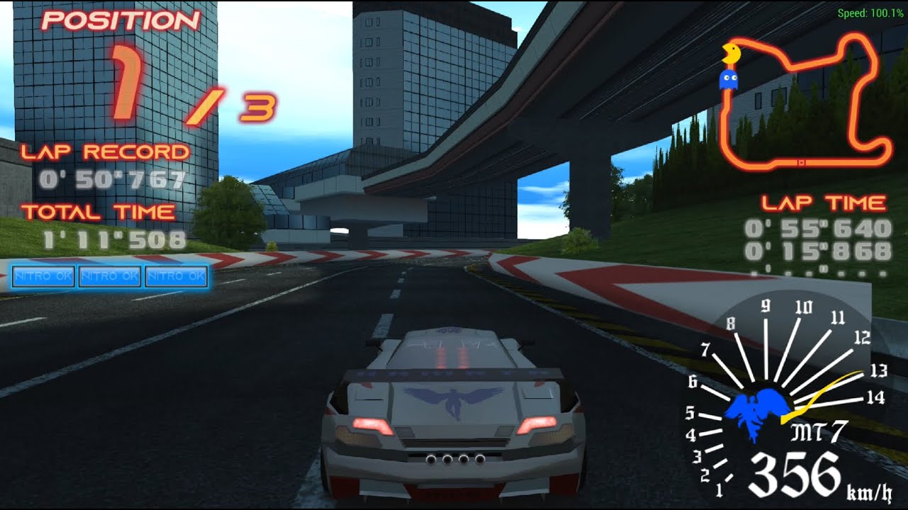 Ridge Racer 2 HD Mod Survival - Hurricane Skyway - KAMATA ANGELUS