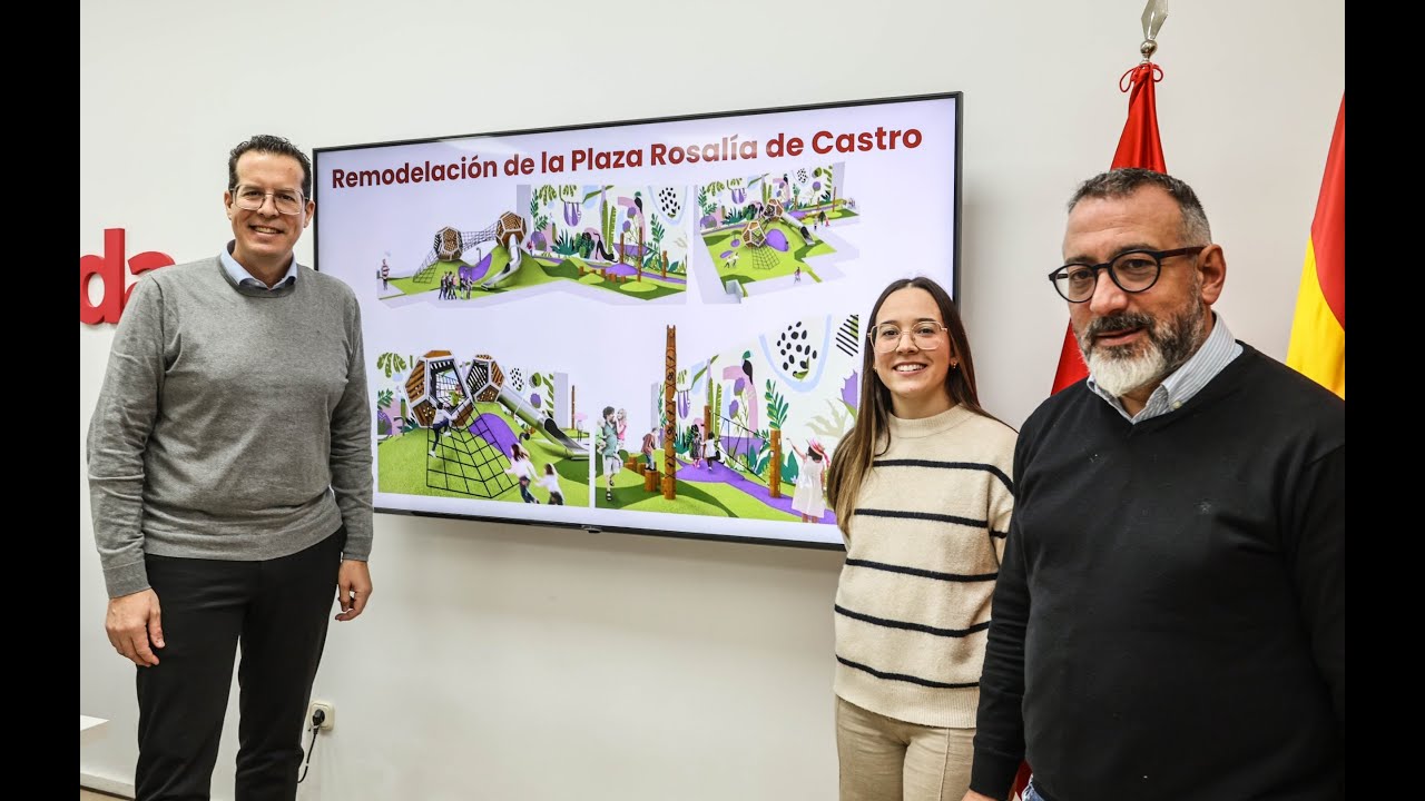 Presentación proyecto de remodelación de la Plaza Rosalía de Castro