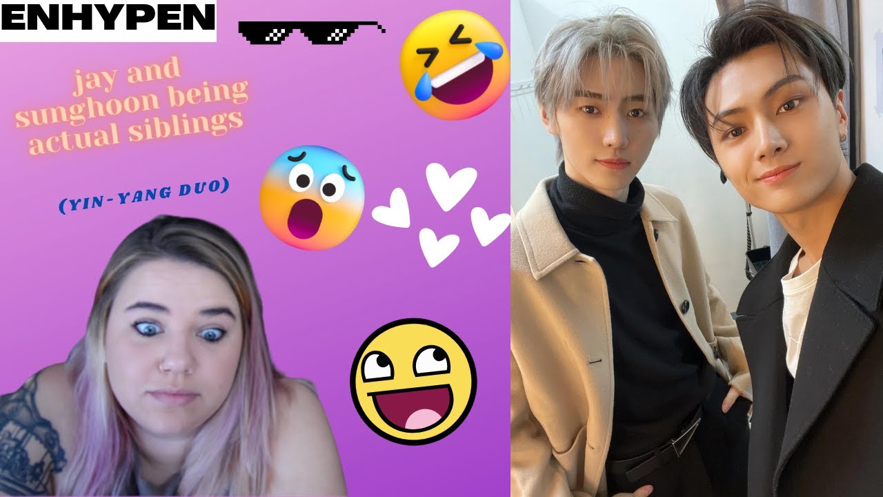 ENHYPEN 'jay and sunghoon being actual siblings (yin-yang duo)' Reaction | Jayhoon?!