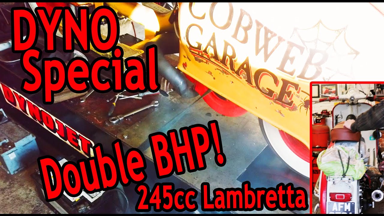 Выпуск 15 Lambretta DYNO, спецвыпуск. Оддбод и его друг настраивают карбюраторы и проверяют мощно...
