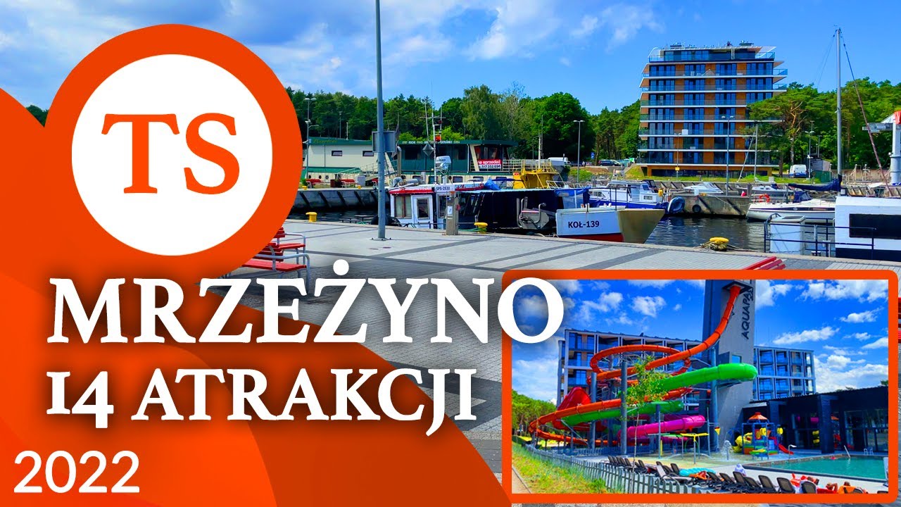 Mrzeżyno Latem - Atrakcje (x14) - Port, Plaża, Miasto - Wakacje 2022