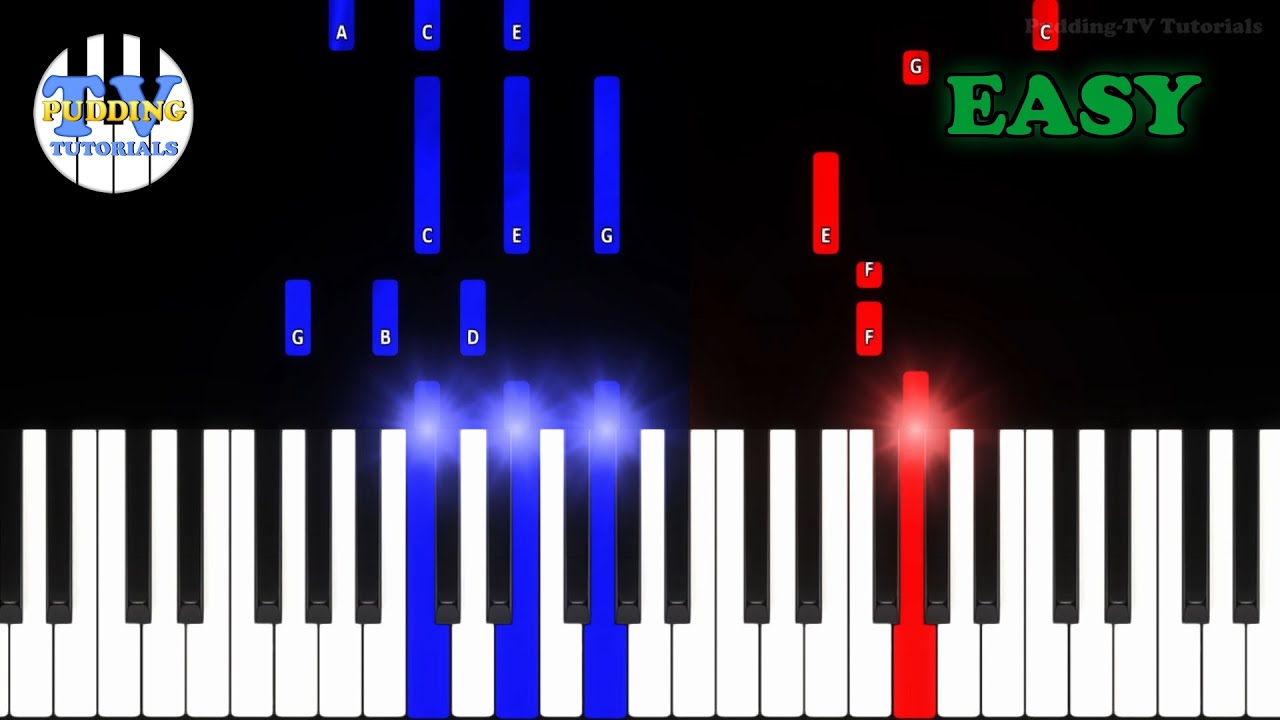 Three Blind Mice (instrumental) | Piano Tutorial - Easy