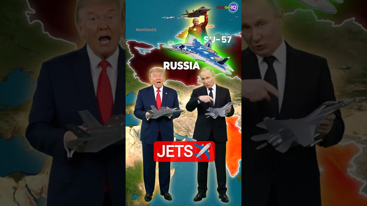 Russian vs American Fighter Jets: Range vs Stealth Explained #FighterJets