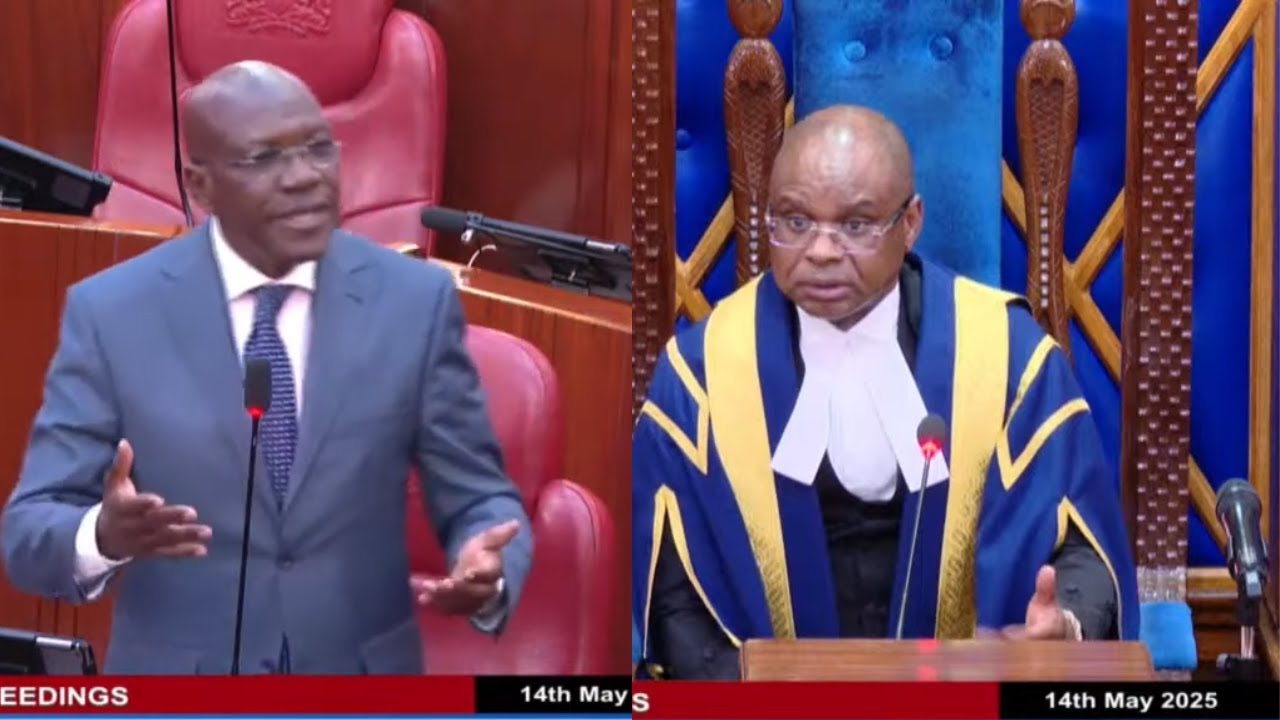 ''STOP CONTROLLING US LIKE CHILDREN!'' SENATOR KHALWALE CLASH WITH SPEAKER KINGI IN SENATE!