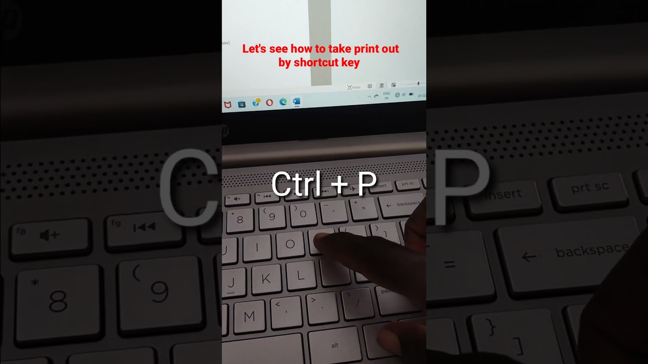 How to take a printout from laptop #laptop #printout #youtubeshorts #shorts #kvcomputertech
