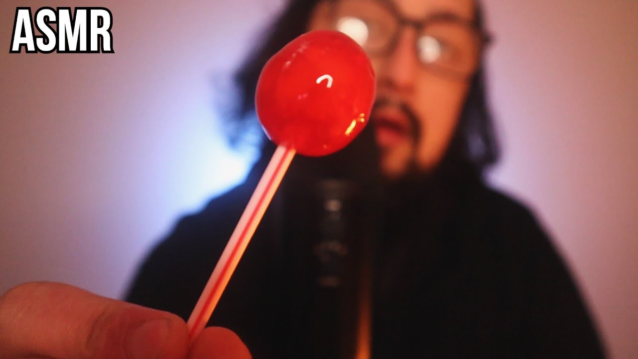 ASMR SENSIBLE Sonidos de Paleta Lollipop y Respiración Profunda