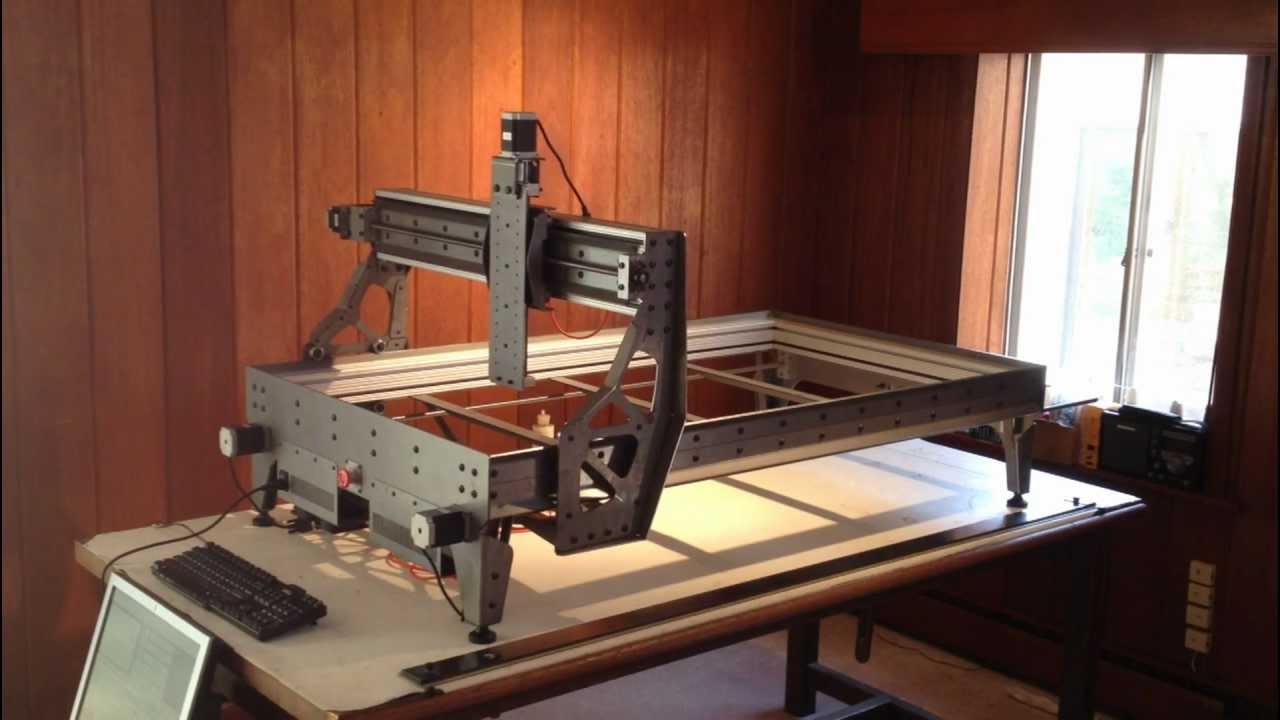 Platform CNC, Initial Build and Motion Test 200 IMP