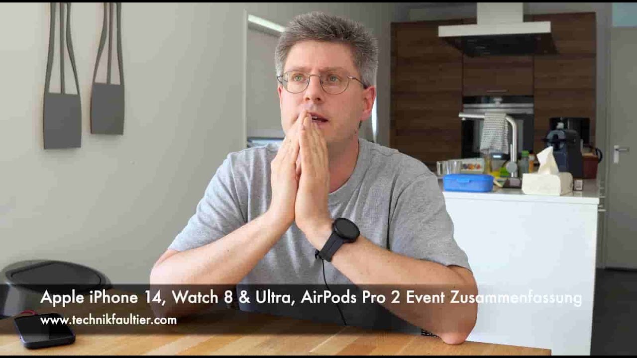 Apple iPhone 14, Watch 8 & Ultra, AirPods Pro 2 Event Zusammenfassung