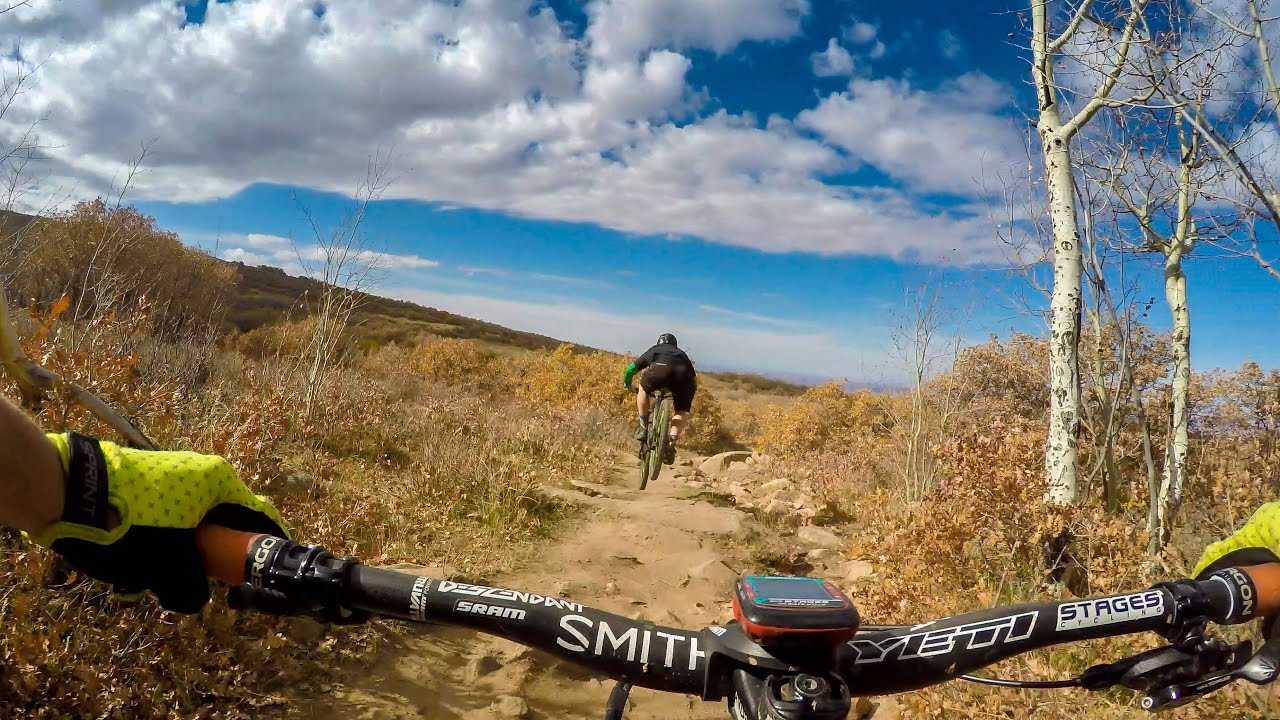 Mountain Biking Hazard County in Moab, Utah