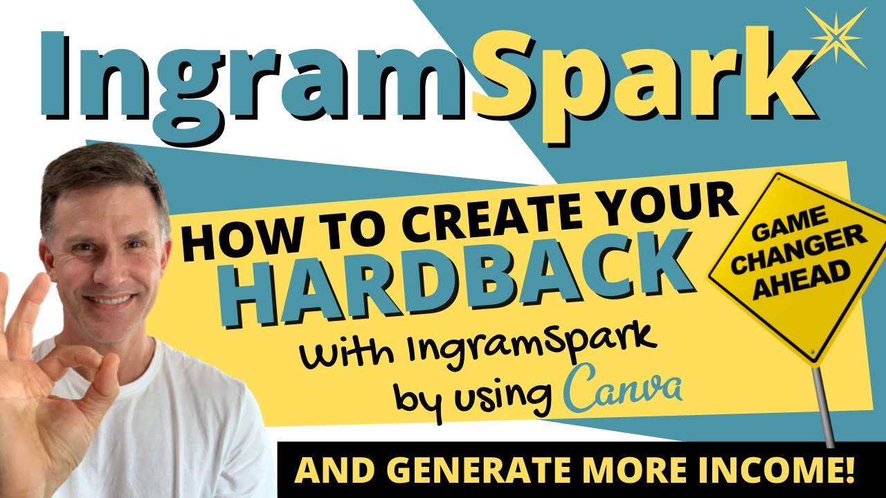 Простой способ создать обложку для книги в IngramSpark для загрузки.