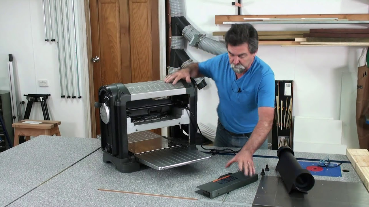 Benchtop planer review. Dave Stanton easy woodworking.