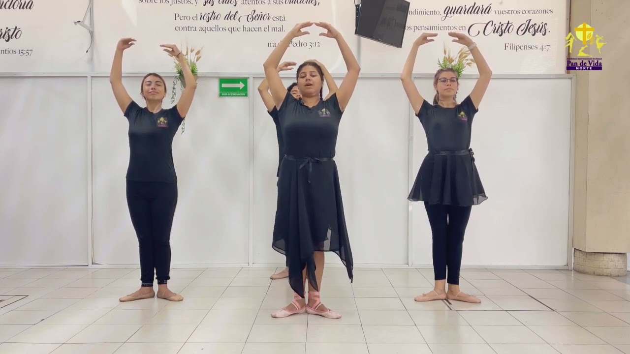 Técnica de danza-Posiciones//Clase 1 (Academia Internacional de Danza- Pan de Vida Norte)