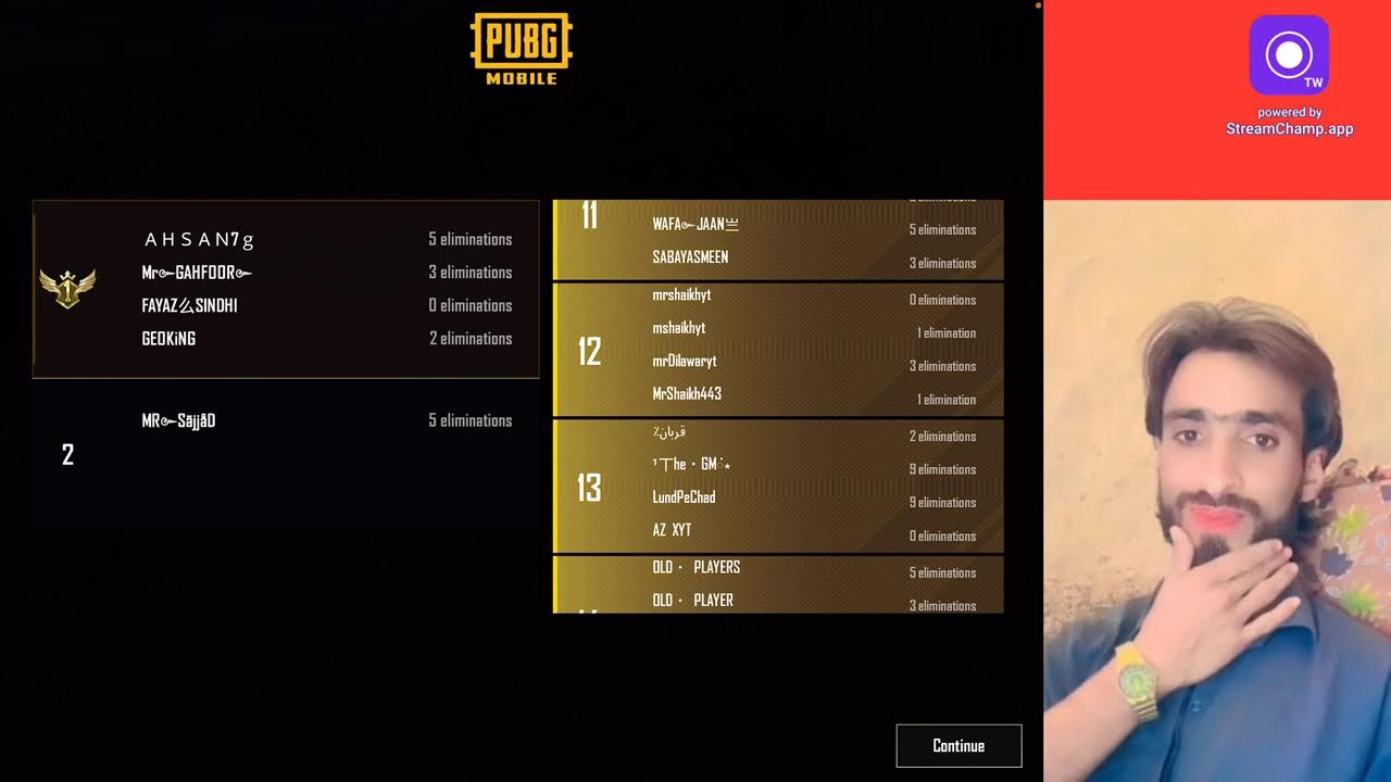 Broadcast powered by StreamChamp